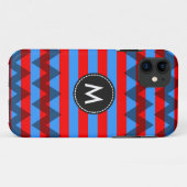Coques Case-Mate iPhone Aztec Chevron Stripes Motif #10 (Dos (Horizontal))