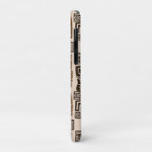 Coques Case-Mate iPhone Aztec Eagle Guerrier Tribal Art antique (Dos/Gauche)