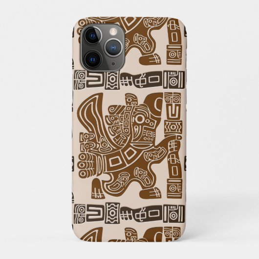 Coques Case-Mate iPhone Aztec Eagle Guerrier Tribal Art antique (Dos)