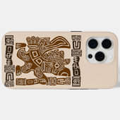 Coques Case-Mate iPhone Aztec Eagle Guerrier Tribal Art antique (Verso (horizontal))