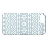 Coques Case-Mate iPhone Aztec Essence Ptn III b Canard Oeuf Bleu & Blanc (Dos (Horizontal))