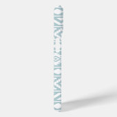 Coques Case-Mate iPhone Aztec Essence Ptn III Blanc sur Canard Oeuf Bleu (Verso / Droite)