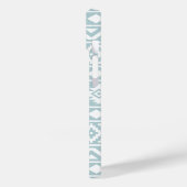 Coques Case-Mate iPhone Aztec Essence Ptn III Blanc sur Canard Oeuf Bleu (Verso / Gauche)