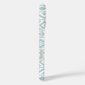 Coques Case-Mate iPhone Aztec Essence Ptn III Canard Bleu oeuf Blanc (Verso / Droite)