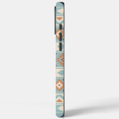 Coques Case-Mate iPhone Aztec Essence Ptn IIIb Blue Cream Terracottas (Verso / Gauche)