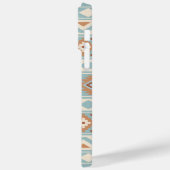 Coques Case-Mate iPhone Aztec Essence Ptn IIIb Blue Cream Terracottas (Verso / Gauche)