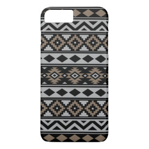 Etui iPhone Case-Mate Aztec Essence Ptn IIIb Brown gris noir