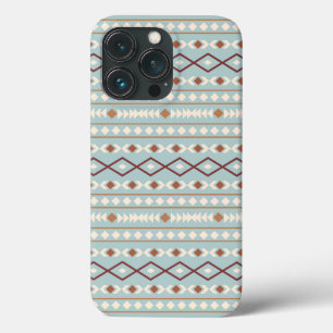 Case-Mate iPhone Case Aztec Formes Motif Rusts Crème Turquoise-Bleu