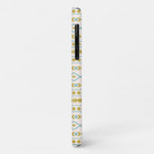 Coques Case-Mate iPhone Aztec Formes Motif Turquoise Gold Cream (Dos/Gauche)