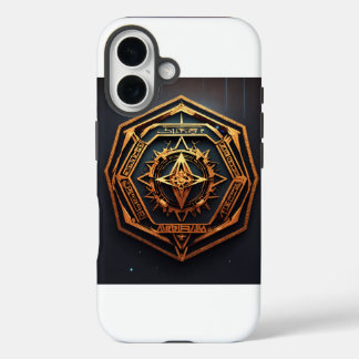 Coques iPhone 16 Aztec Hexagon