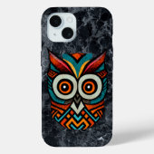 Coques Case-Mate iPhone Aztec Owl (Verso)