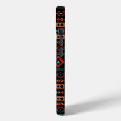 Coques Case-Mate iPhone Aztec Rusts Turquoise Noir Motifs mélangés Motif (Verso / Gauche)
