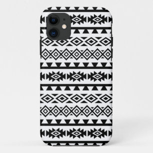Case-Mate iPhone Case Aztec Stylisé Big Motif II noir sur blanc