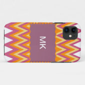 Coques Case-Mate iPhone Aztec Tribal ZigZag (Dos (Horizontal))