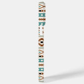 Coques Case-Mate iPhone Aztec Turquoise Terracotta Crème Noire Mixte Motif (Verso / Droite)
