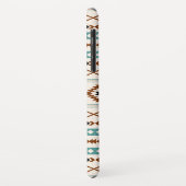 Coques Case-Mate iPhone Aztec Turquoise Terracotta Crème Noire Mixte Motif (Dos/Gauche)