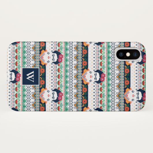 Coques Case-Mate iPhone Aztèque de Frida Kahlo | (Dos (Horizontal))