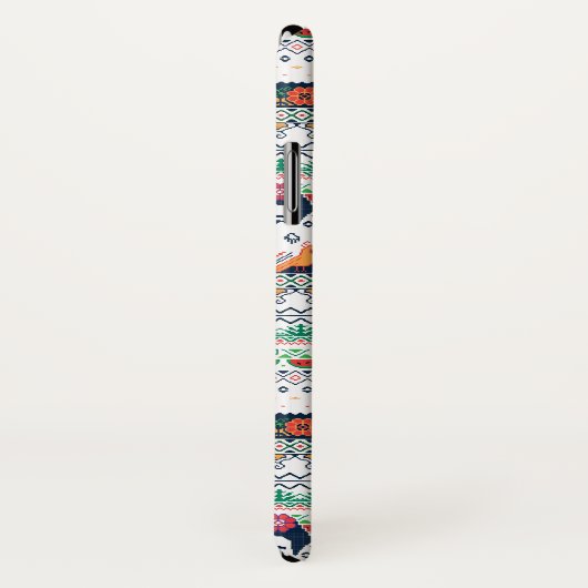 Coques Case-Mate iPhone Aztèque de Frida Kahlo | (Dos/Droite)