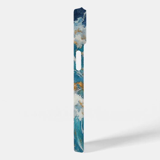 Coques Case-Mate iPhone 🐅 Azure Stride iPhone Case (Verso / Droite)
