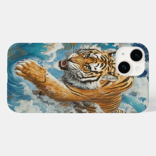 Coques Case-Mate iPhone 🐅 Azure Stride iPhone Case (Verso (horizontal))