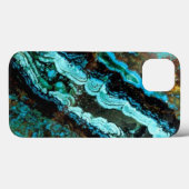 Coques Case-Mate iPhone Azurite Malachite Gemstone (Verso (horizontal))