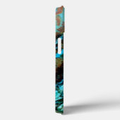 Coques Case-Mate iPhone Azurite Malachite Gemstone (Verso / Droite)