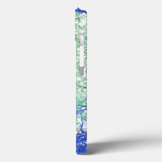Coques Case-Mate iPhone Azurite Malachite Stone (Verso / Gauche)
