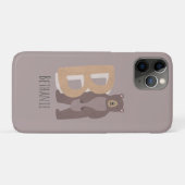 Coques Case-Mate iPhone B pour l'ours (Dos (Horizontal))