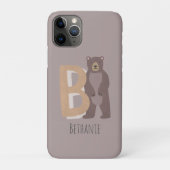 Coques Case-Mate iPhone B pour l'ours (Dos)