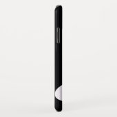 Coques Case-Mate iPhone b/w note musicale personnalisable (Dos/Droite)