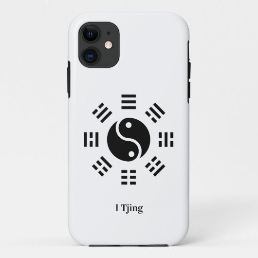 Coques Case-Mate iPhone Ba Gua, huit trigrammes, Yin yang personnalisable (Dos)
