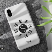 Coques Case-Mate iPhone Ba Gua, huit trigrammes, Yin yang personnalisable
