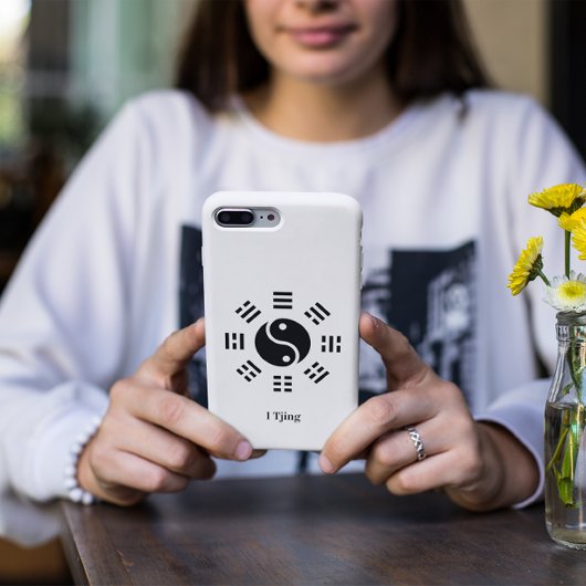 Coques Case-Mate iPhone Ba Gua, huit trigrammes, Yin yang personnalisable