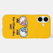 Coques Case-Mate iPhone Baa-rilliant - Paire de moutons de dessin animé mi (Verso (horizontal))