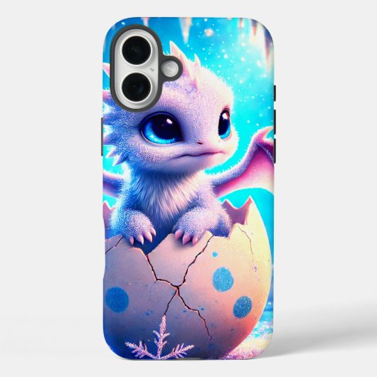 Coques Case-Mate iPhone Baby Dragon Phone Case (Verso)