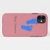 Coques Case-Mate iPhone "#Baby #Footprints"#Coque iPhone 5/5S (Dos (Horizontal))