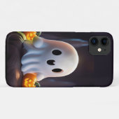 Coques Case-Mate iPhone Baby Ghost Déplaisant mignon caractère Halloween (Dos (Horizontal))