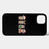 Coques Case-Mate iPhone Baby Hippo Moo Deng Noël (Verso (horizontal))