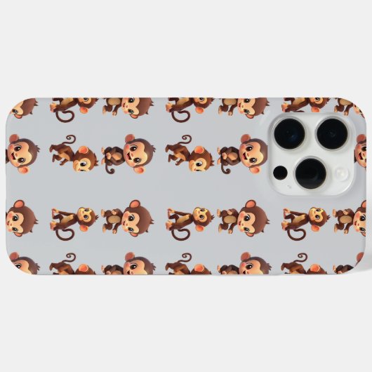 Coques Case-Mate iPhone Baby Monkey iPhone/iPad Case (Verso (horizontal))