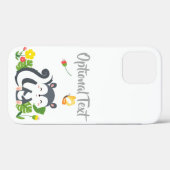 Coques Case-Mate iPhone Baby Skunk, Papillon & Fleurs (Verso (horizontal))