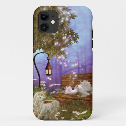 Coques Case-Mate iPhone Baby Unicorn Imaginaire Garden.png (Dos)