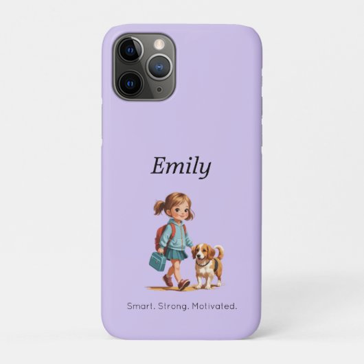 Coques Case-Mate iPhone Back to School Phone Case – Personalized (Dos)