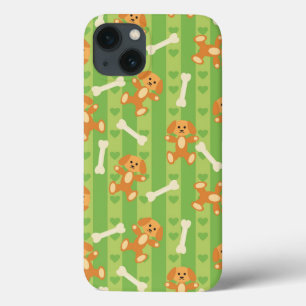 Etui iPhone Case-Mate background witdogs and bonbons