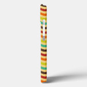 Coques Case-Mate iPhone Background with stripes in retro 4 (Verso / Gauche)