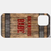 Coques Case-Mate iPhone Backwoods Babe Whiskey Keg (Verso (horizontal))