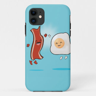 Coques Pour iPhone Bacon aime les oeufs