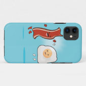 Coques Case-Mate iPhone Bacon aime les oeufs (Dos (Horizontal))