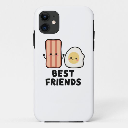 Coques Case-Mate iPhone Bacon et Oeufs meilleurs amis (Dos)