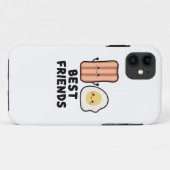 Coques Case-Mate iPhone Bacon et Oeufs meilleurs amis (Dos (Horizontal))
