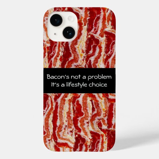 Coques Case-Mate iPhone Bacon n'est pas un problème (Verso)